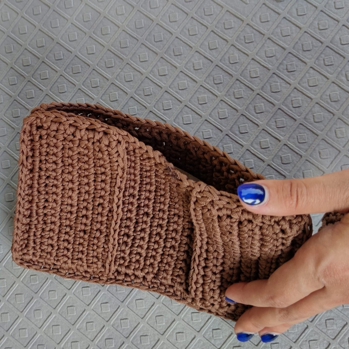 Portafoglio crochet
