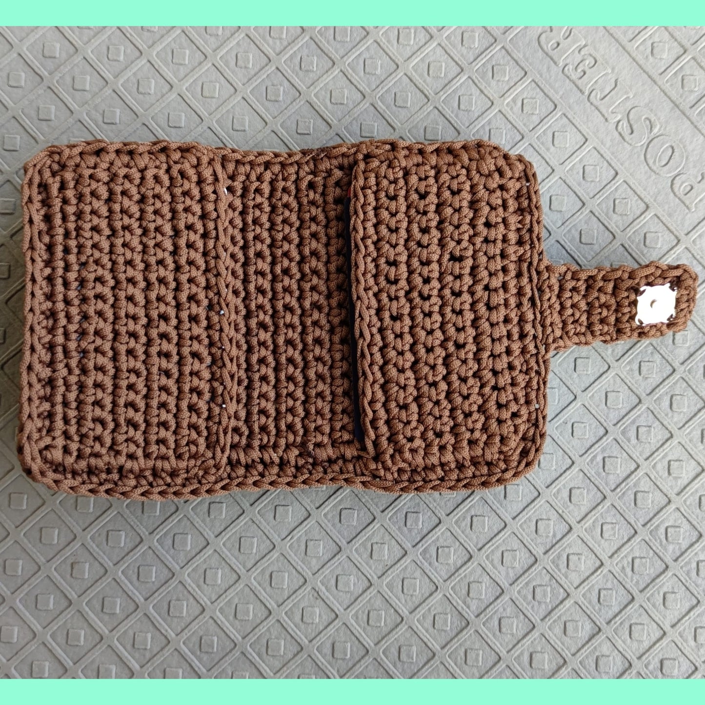 Portafoglio crochet