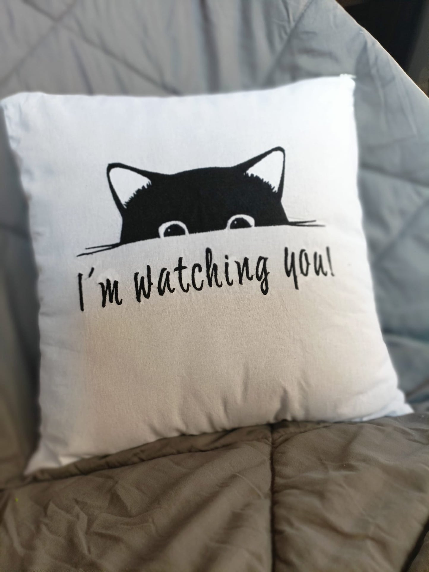 Cuscino Gatto nero