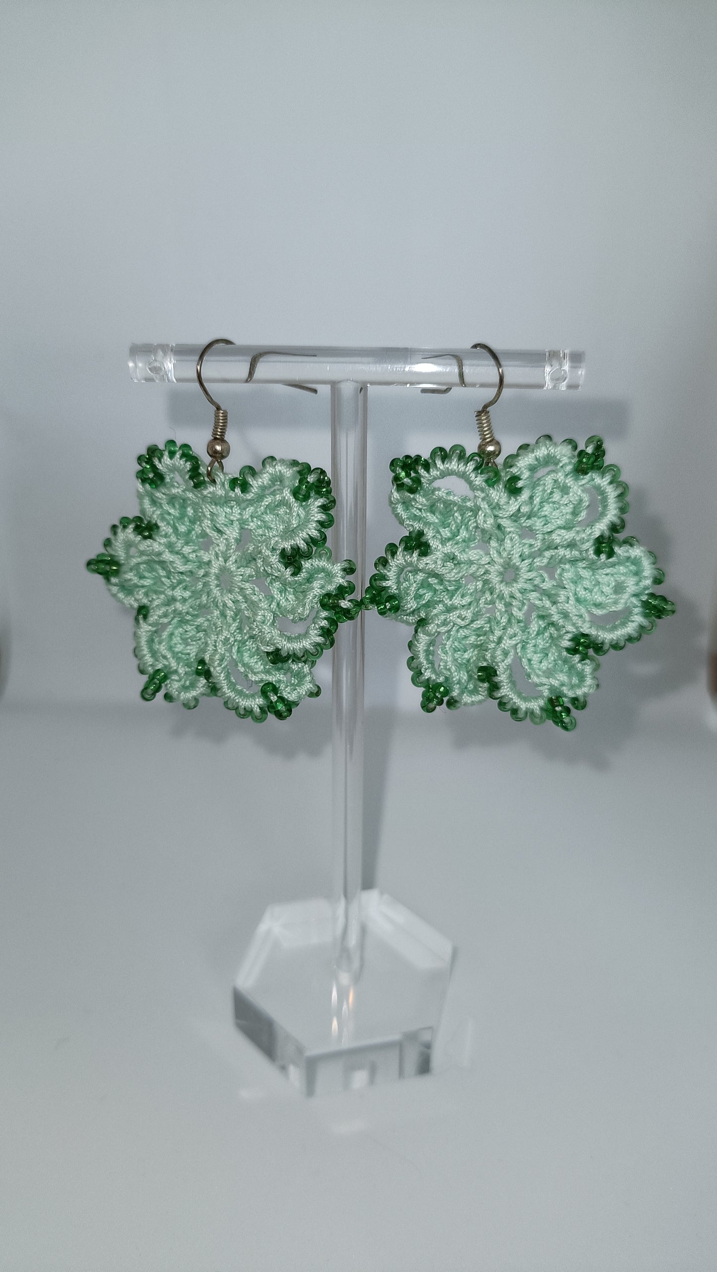 Orecchini margherite con perline
