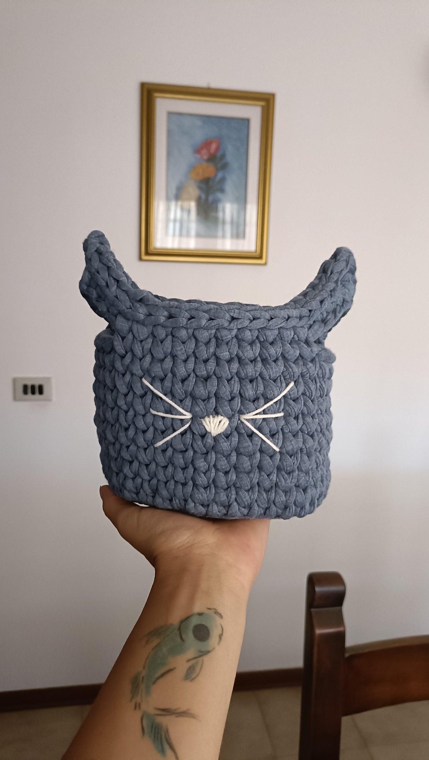 Cestino gatto