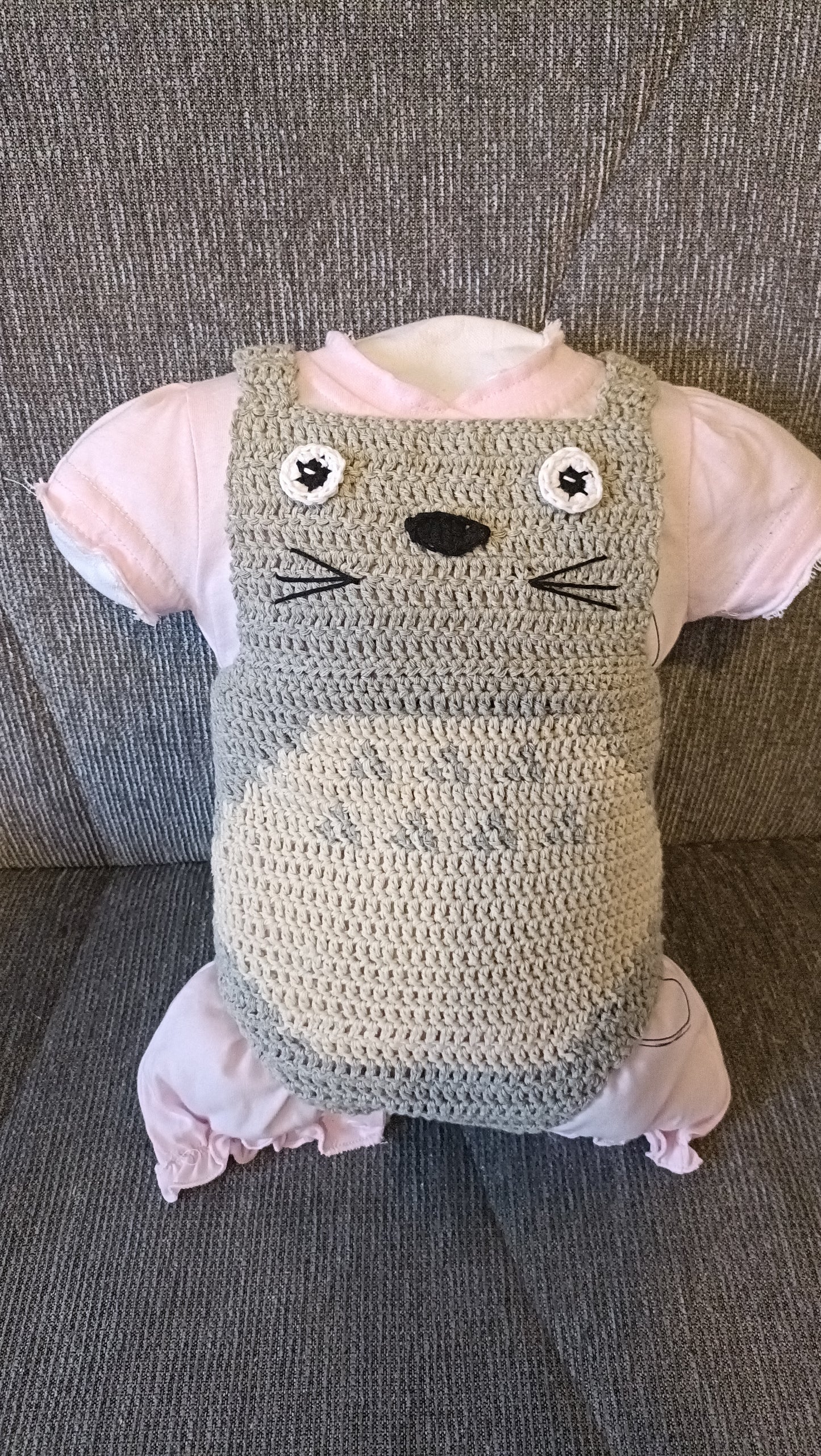 Salopette Totoro 3-6 mesi