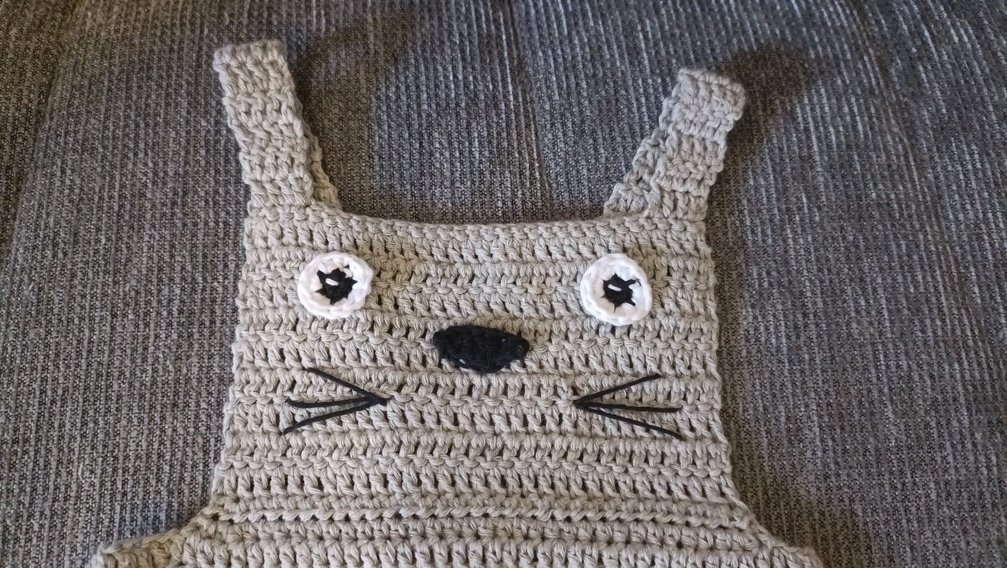 Salopette Totoro 3-6 mesi