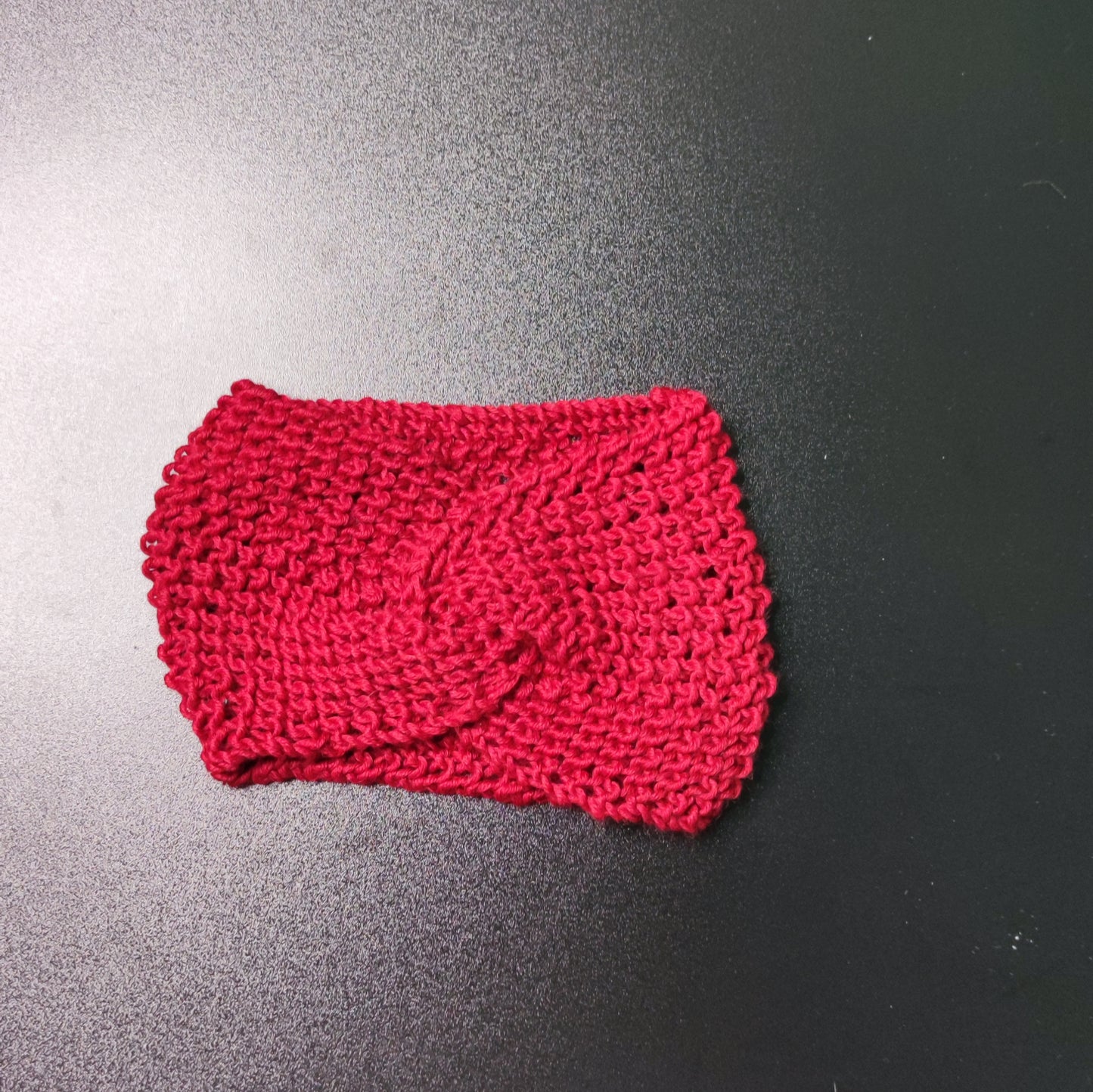 Set Fascia Guanti rosso scuro